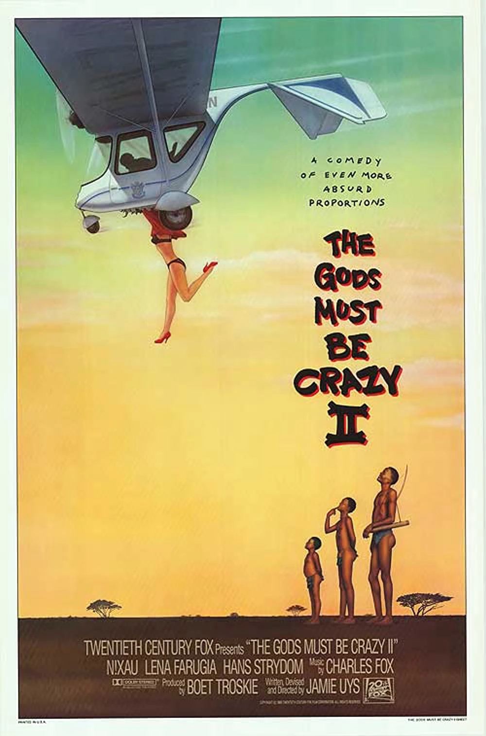 Đến Thượng Đế Cũng Phải Cười 2 | The Gods Must Be Crazy 2 (1989)