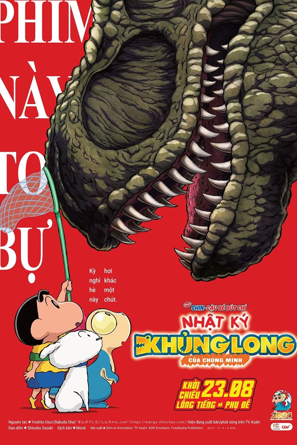 Shin - Cậu Bé Bút Chì 32: Nhật Ký Khủng Long Của Mình 2024